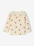 T-shirt bébé imprimé de petits coeurs vanille+vieux rose - vertbaudet enfant 