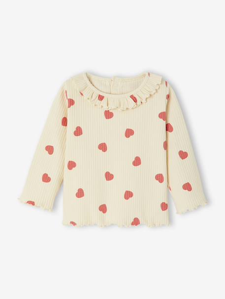 Bébé-T-shirt bébé imprimé de petits coeurs