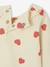 T-shirt bébé imprimé de petits coeurs vanille+vieux rose - vertbaudet enfant 