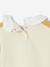 Sweat-shirt bébé fille col claudine ocre - vertbaudet enfant 
