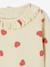T-shirt bébé imprimé de petits coeurs vanille+vieux rose - vertbaudet enfant 