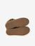 Boots enfant fille en cuir fourrées camel - vertbaudet enfant 