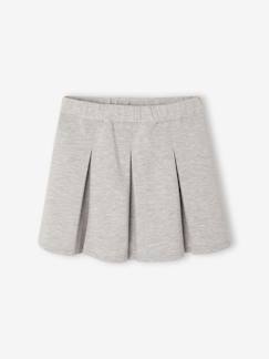 -Jupe plissée enfilage facile fille