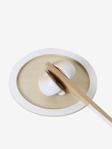 Rooster en toebehoren in vilt en FSC®-hout rood - vertbaudet enfant 