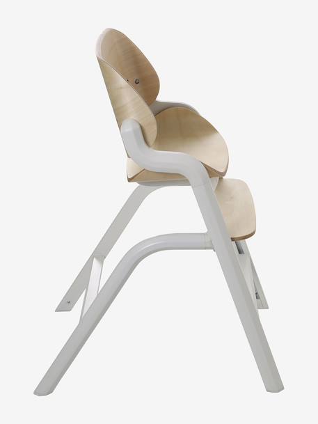 Chaise haute évolutive WOODYNEST beige - vertbaudet enfant 