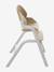Chaise haute évolutive WOODYNEST beige - vertbaudet enfant 