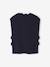 Pull fantaisie sans manche fille marine+olive - vertbaudet enfant 