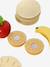 Grand set du petit-déjeuner en feutrine et bois FSC® bois - vertbaudet enfant 