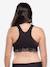 Soutien-gorge cache-coeur de grossesse et d'allaitement en coton bio Noir - vertbaudet enfant 