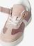 Baskets met klittenband en elastische veters kind collectie kleuterschool rozen+veel roze - vertbaudet enfant 