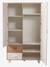 Armoire 2 portes + 2 tiroirs LIGNE HOPLA BLANC - vertbaudet enfant 