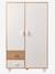 Armoire 2 portes + 2 tiroirs LIGNE HOPLA BLANC - vertbaudet enfant 