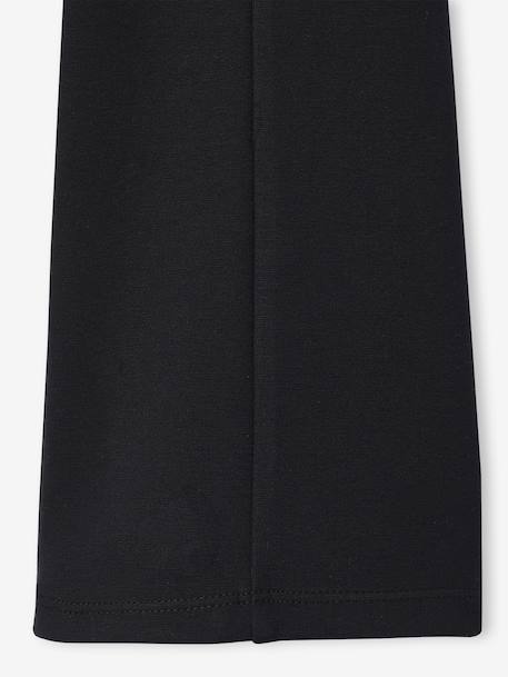 Flared meisjeslegging kameel+zwart - vertbaudet enfant 