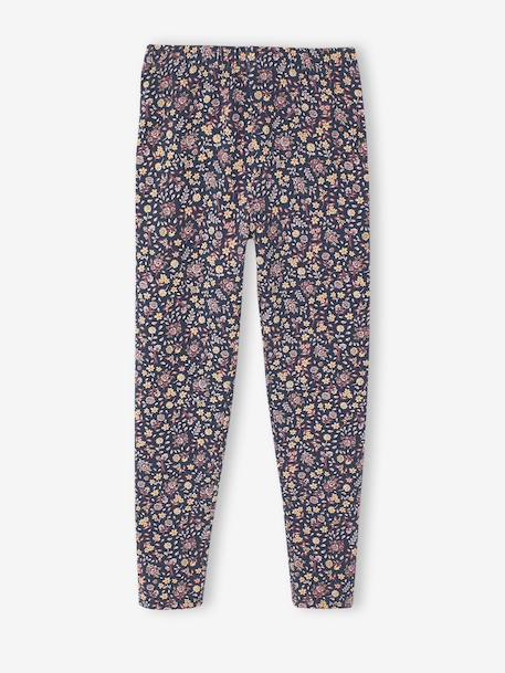 Legging fille imprimé bois de rose+rose imprimé+vert imprimé - vertbaudet enfant 