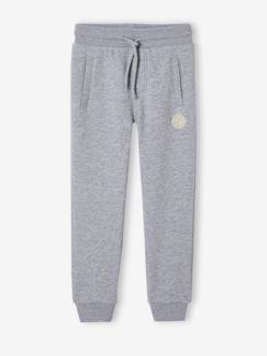 Jongens-Sport collectie-Joggingbroek van molton jongens