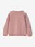 Sweater met knopen in reliëf voor meisjes rouge - vertbaudet enfant 