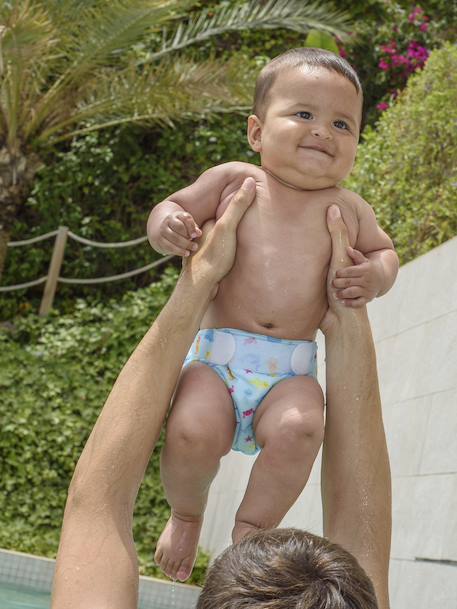 FREDS SWIM ACADEMY badpakluier blauw - vertbaudet enfant 