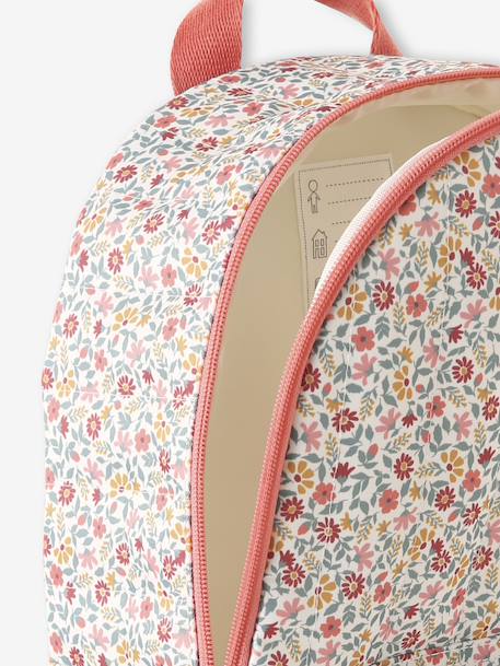 BERGAMOTTE rugzak voor meisjes, personaliseerbaar roze (poederkleur) - vertbaudet enfant 