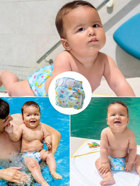 FREDS SWIM ACADEMY badpakluier blauw - vertbaudet enfant 