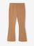 Legging fille flare camel+noir - vertbaudet enfant 