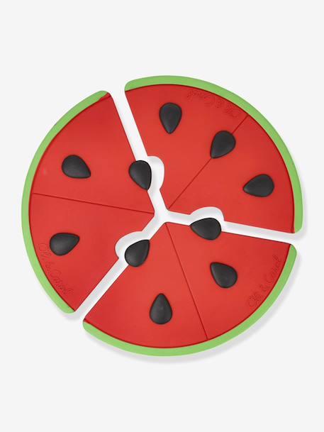 Pizza puzzel watermeloen OLI & CAROL meerkleurig - vertbaudet enfant 