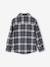 Chemise à carreaux en flanelle garçon bleu ardoise+bleu nuit+carreaux marine+carreaux vert - vertbaudet enfant 