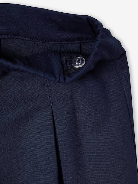 Plooirok die je gemakkelijk kunt aantrekken grijs+marineblauw - vertbaudet enfant 