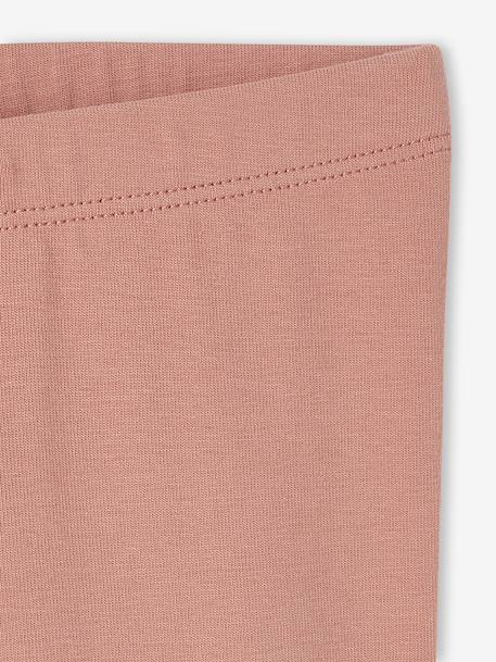 Set van 3 effen leggings Basics baby oudroze - vertbaudet enfant 