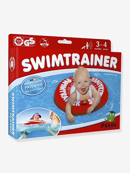 Swimtrainer FRED SWIM ACADEMY Zwemvestje met opblaasband ROOD - vertbaudet enfant 