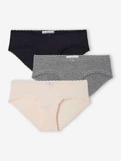 -Lot de 3 shorties de grossesse en coton bio ENVIE DE FRAISE