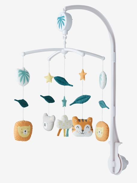 Koffer muziekmobiel Feest in de jungle MEDIUM GROEN - vertbaudet enfant 
