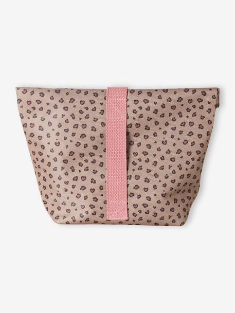 Sac à goûter fille léopard beige - vertbaudet enfant 