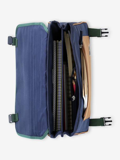 Cartable garçon + trousse Baltimore marine - vertbaudet enfant 