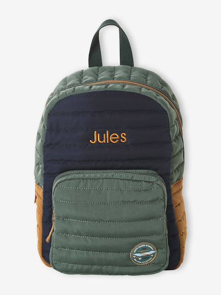 Sac à dos garçon personnalisable 'Skate academy' vert - vertbaudet enfant 