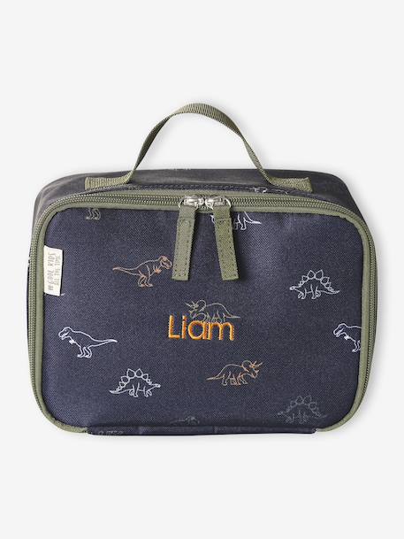 Box à goûter garçon dinosaure personnalisable indigo - vertbaudet enfant 