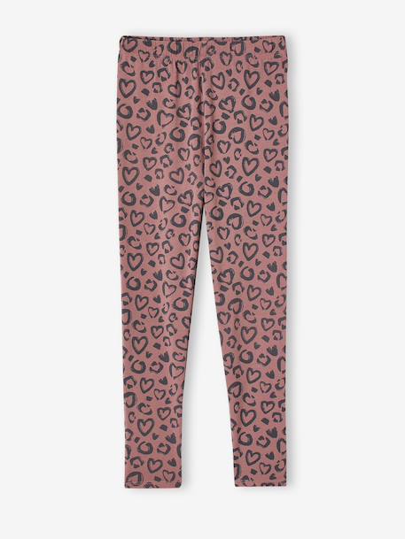 Legging fille imprimé bois de rose+rose imprimé+vert imprimé - vertbaudet enfant 