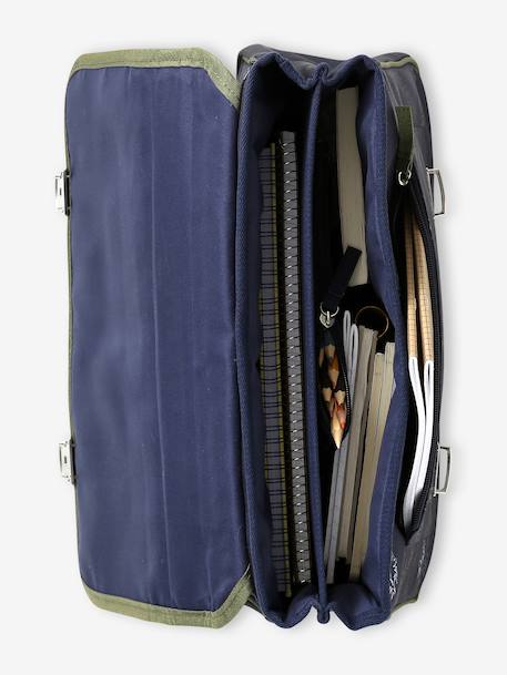 Cartable garçon + trousse dinosaures indigo - vertbaudet enfant 