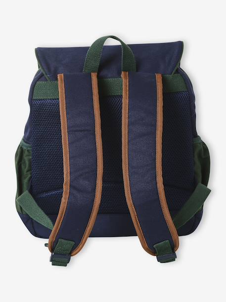 'Baltimore' rugzak voor jongens, personaliseerbaar marineblauw - vertbaudet enfant 