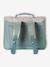 Cartable fille personnalisable + trousse imprimé fleuri Bergamotte vert sauge - vertbaudet enfant 