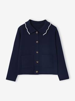 -Vest met fantasiekraag voor meisjes 