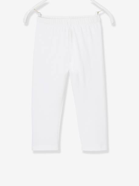 Legging meisje tot halverwege de kuit MARINE GRIJS+WIT+zwart - vertbaudet enfant 