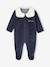 Lot de 3 pyjamas bébé fille 'coeurs' en velours bleu nuit - vertbaudet enfant 