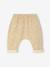 Pantalon naissance molleton imprimé Beige chiné AOP baleine+BEIGE FONCE IMPRIME+camel+rose - vertbaudet enfant 