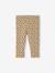 Bedrukte babylegging in ribgebreide stof antraciet+taupe - vertbaudet enfant 