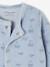 Lot de 3 pyjamas bébé garçon en velours bleu nuit - vertbaudet enfant 