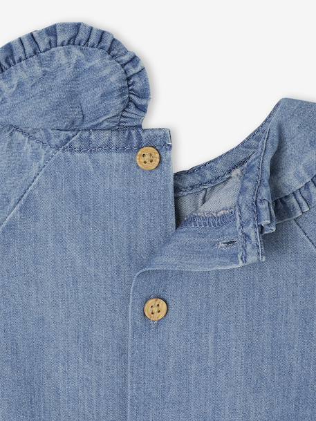 Blouse naissance en denim stone - vertbaudet enfant 