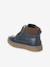 Synthetische boots voor jongens met klittenband uit de kleutercollectie marineblauw - vertbaudet enfant 