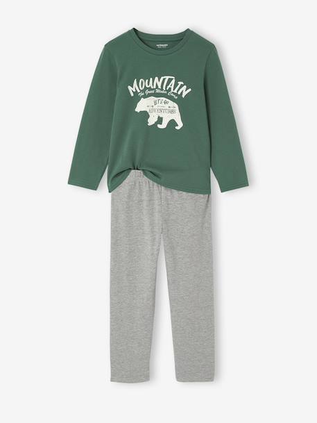 Pyjama Beer groen - vertbaudet enfant 