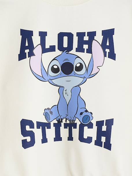 Sweat Disney Lilo & Stitch écru - vertbaudet enfant 