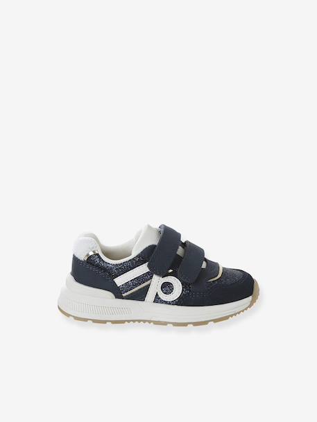 Sportieve sneakers voor meisjes marineblauw+veel paars - vertbaudet enfant 